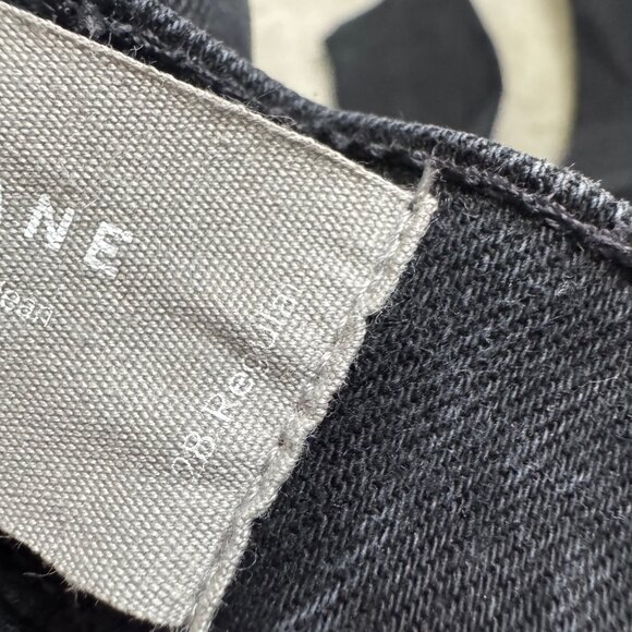 Everlane Original Cheeky Jean – Organic Washed Black • Size 28 Regular, Like New - Picture 5 of 5